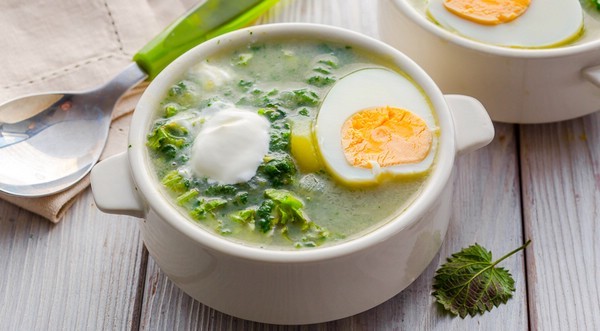 Суп с крапивой и яйцом: точный признак весны