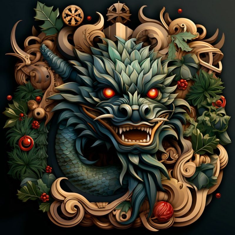 китайский дракон символ